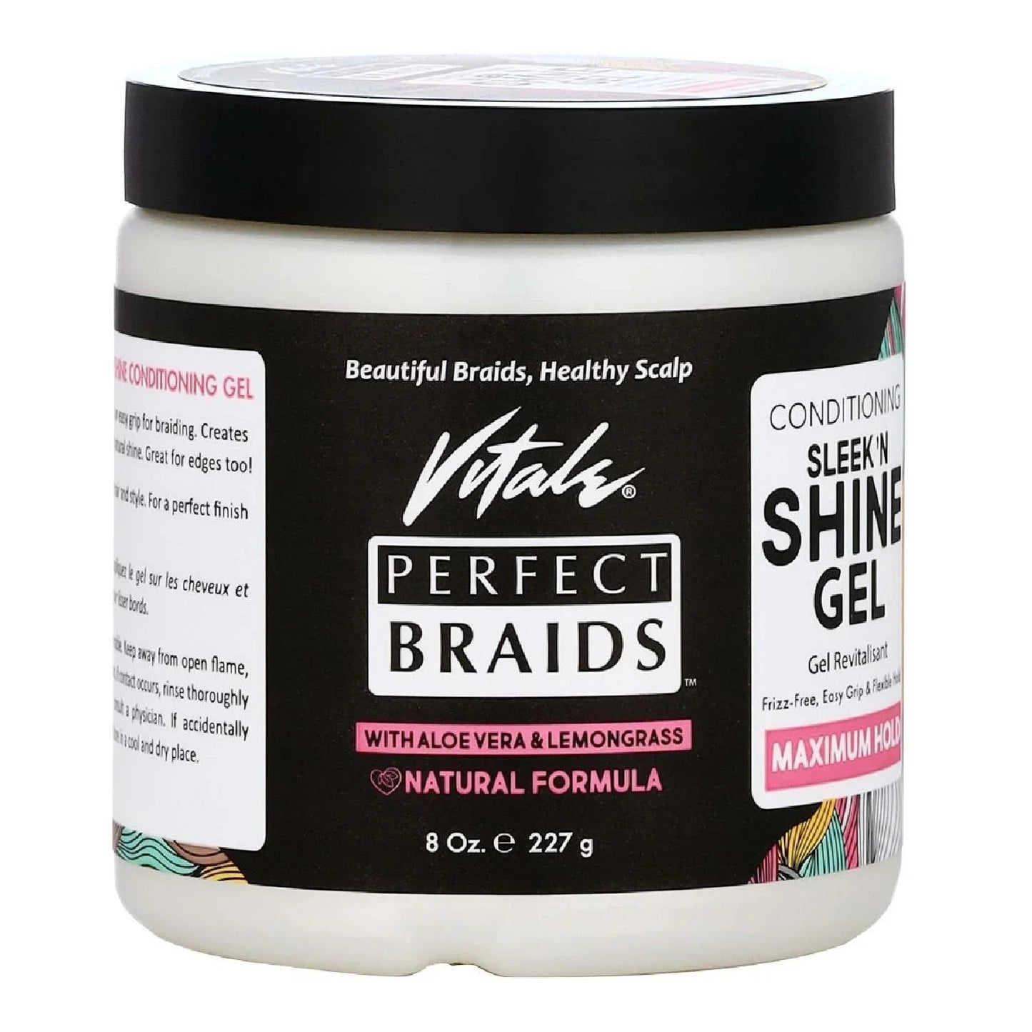 Vitale Perfect Braids Conditioning Sleek Shine Gel