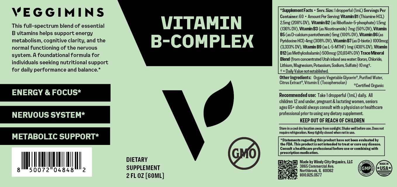 Vitamin B-Complex Liquid Drops | Energy & Nervous System Support
