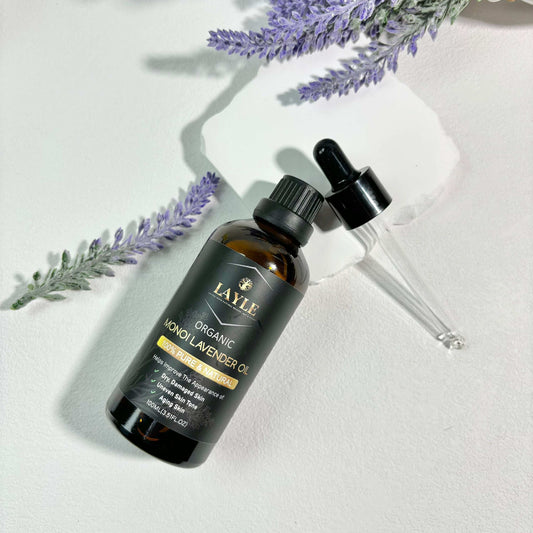 Organic Monoi Lavender Body Oil β Calm & Radiance Elixir