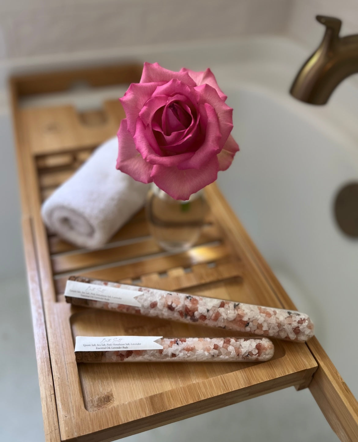 Sacred. Soak | Lavender Botanical Bath Salt Tube