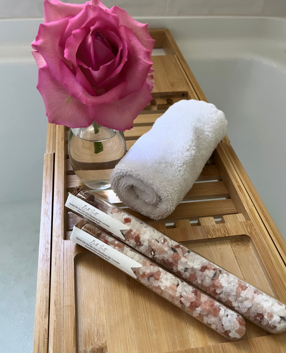Sacred. Soak | Lavender Botanical Bath Salt Tube