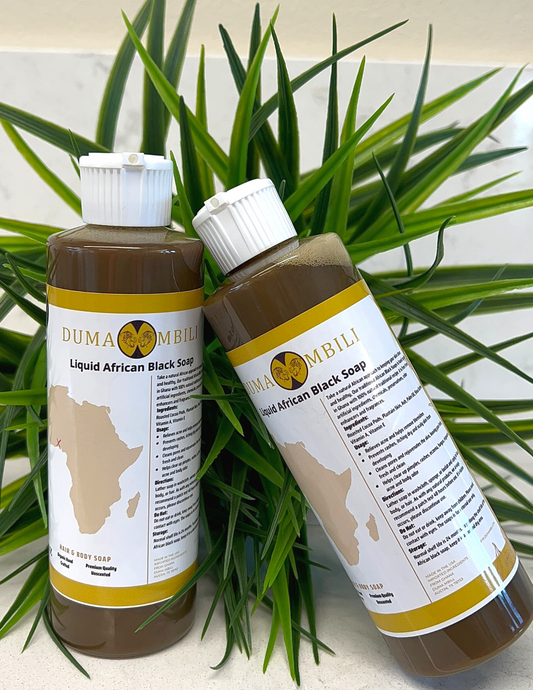 Sacred. Soak | Liquid African Black Soap (8oz)