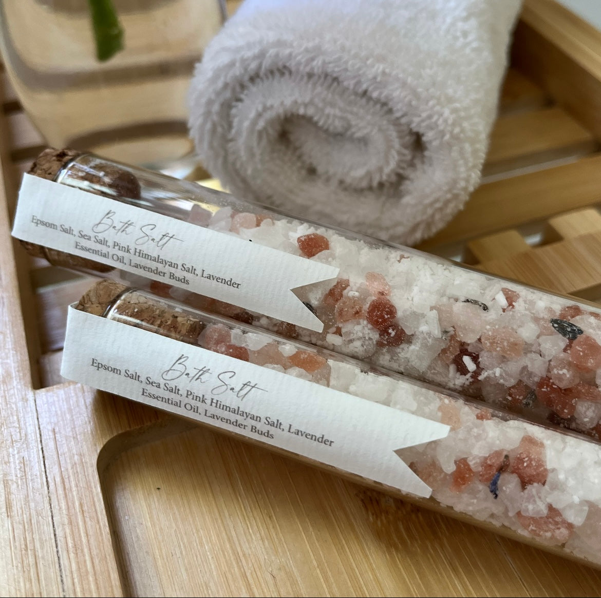 Sacred. Soak | Lavender Botanical Bath Salt Tube