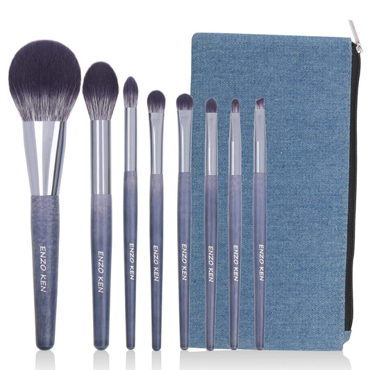 ClearFire ShuiMo Ritual Natural Walnut Makeup Brush Set