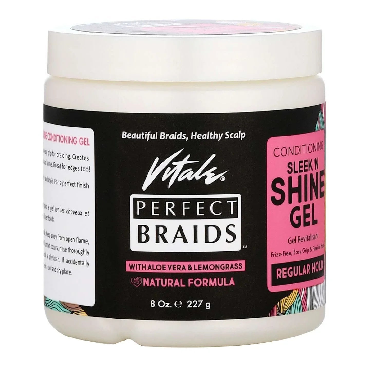 Vitale Perfect Braids Conditioning Sleek Shine Gel