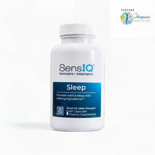 SensIQ Sleep | Adaptogenic Botanical Evening Blend | Melatonin-Free | 30 Servings