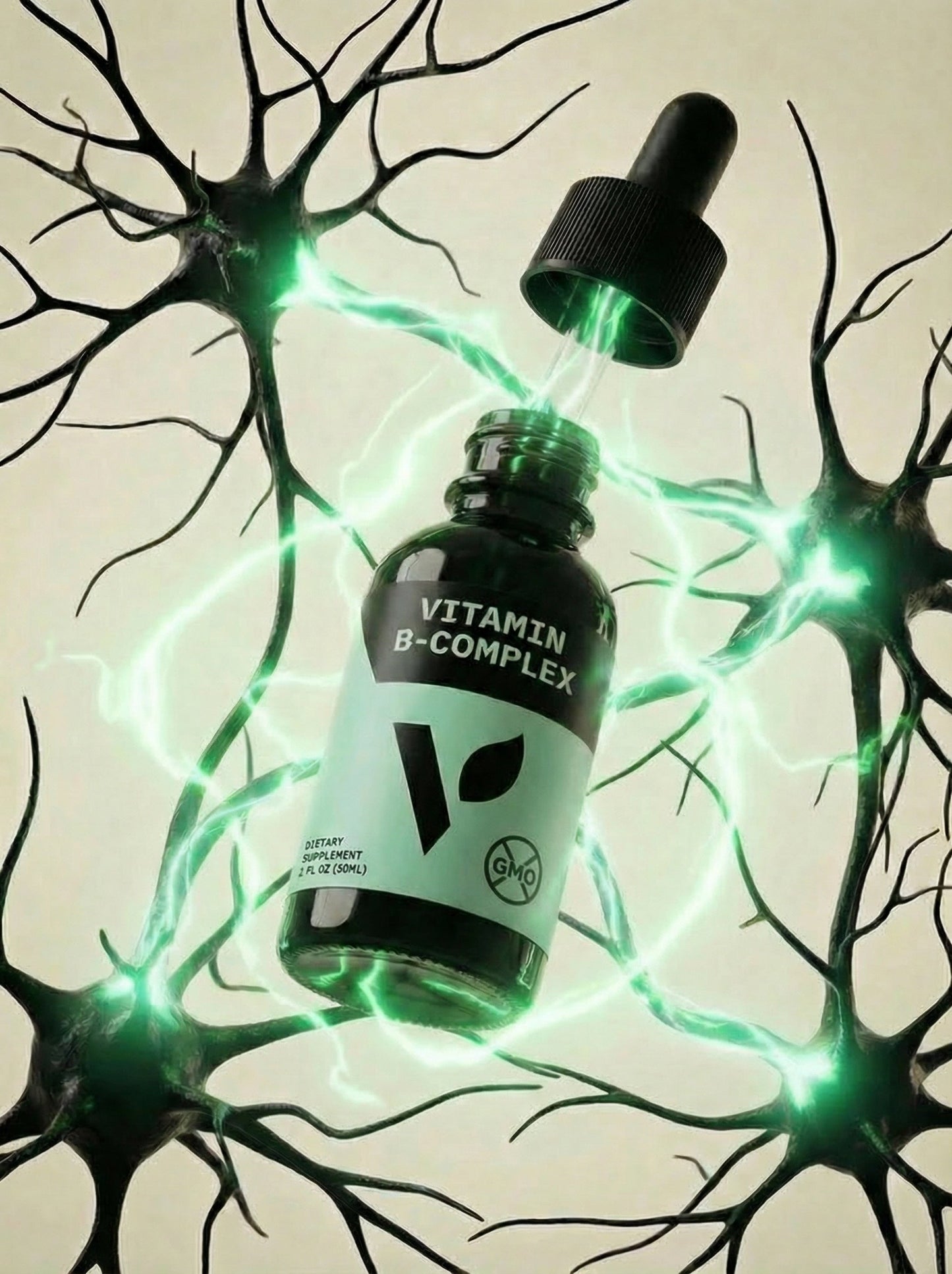 Vitamin B-Complex Liquid Drops | Energy & Nervous System Support