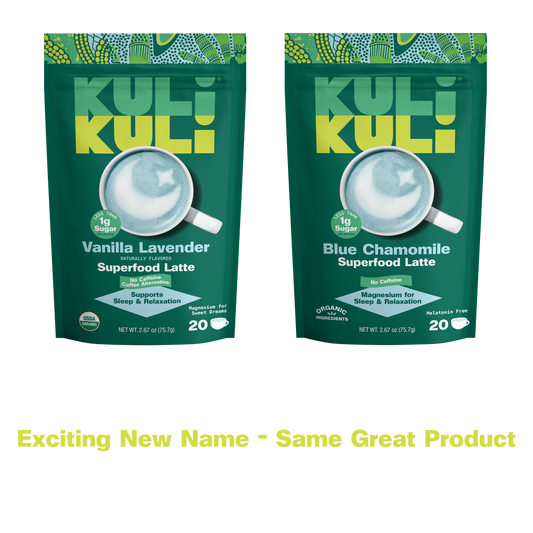 Blue Chamomile Superfood Latte