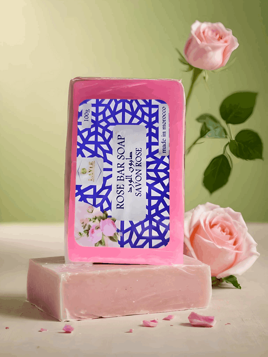 Moroccan Rose Bath Soap – Timeless Floral Indulgence 🌹✨