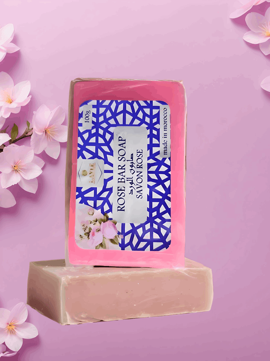 Moroccan Rose Bath Soap – Timeless Floral Indulgence 🌹✨