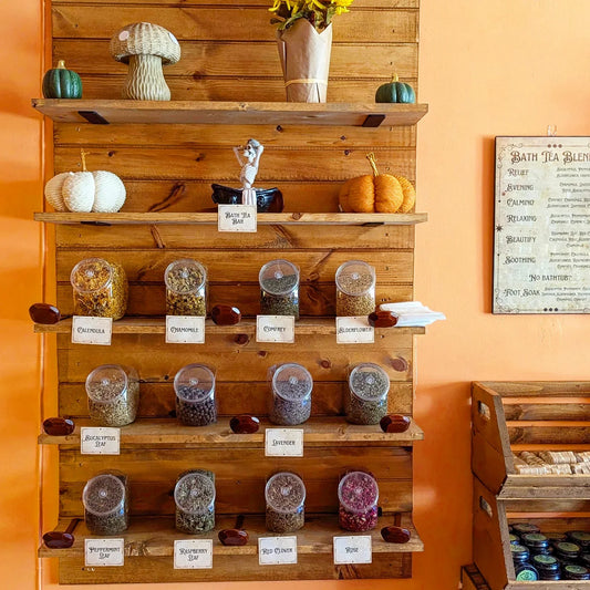 All-Natural Bath Teas | Botanical Herbal Blends | Bumble Holler Farm