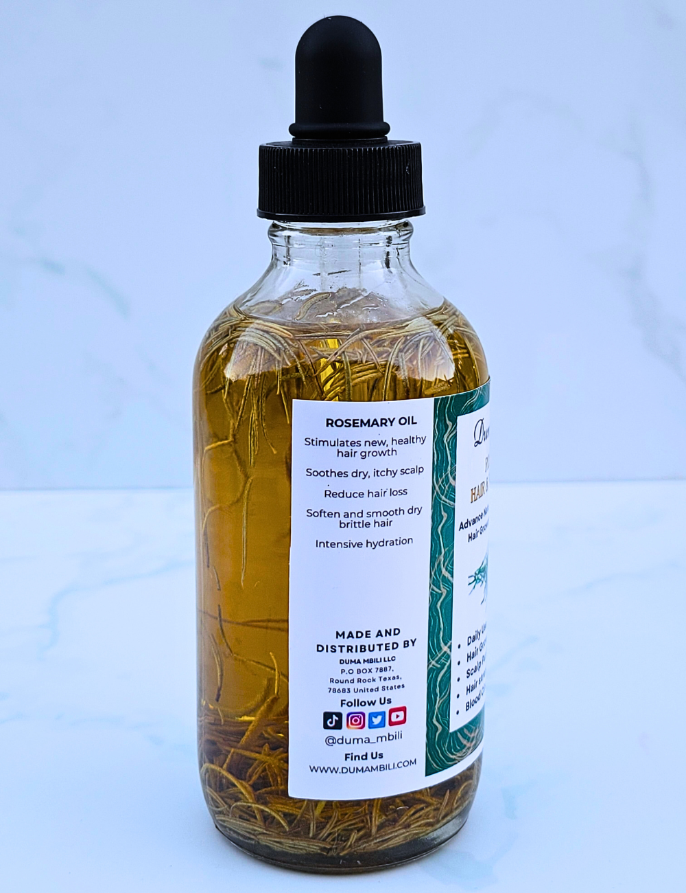 Wood Collection | Rosemary & Peppermint Hair Growth Serum