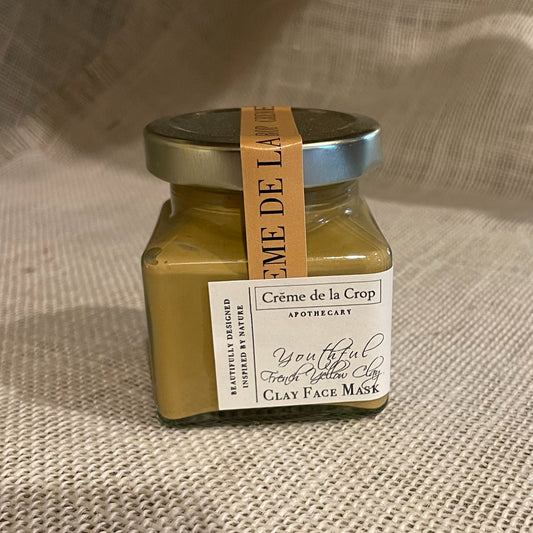 Face Mask - "Youthful" French Yellow Clay (Frankincense)