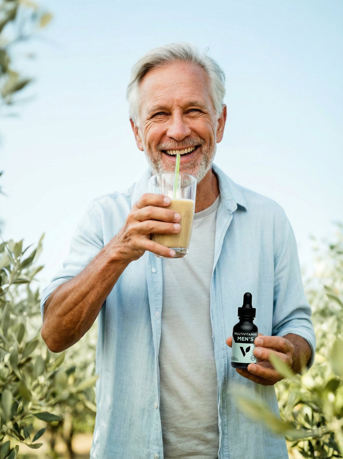 Men's Daily Multivitamin Liquid Drops
