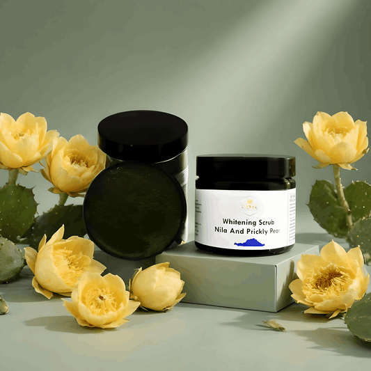Nila & Prickly Pear Brightening Scrub – Silky Smooth Exfoliator💙🌵✨