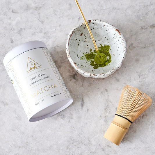 Organic Ceremonial-Grade Matcha Powder | Single Ingredient | 36mg Caffeine + 3.9mg L-Theanine per Serving