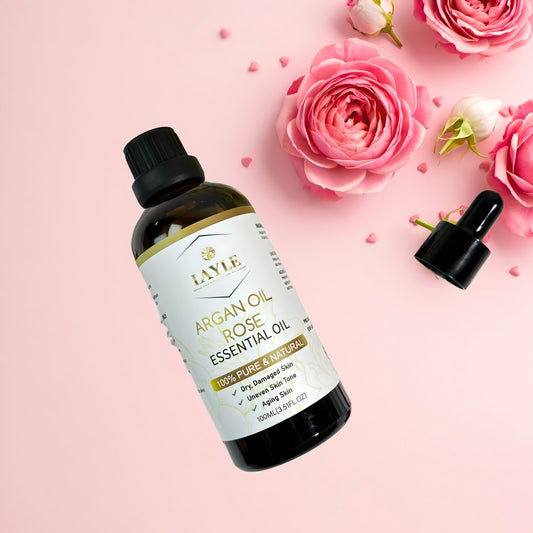 Organic Argan Oil Rose – Luxurious Hydration & Balancing Body Oil 🌹✨