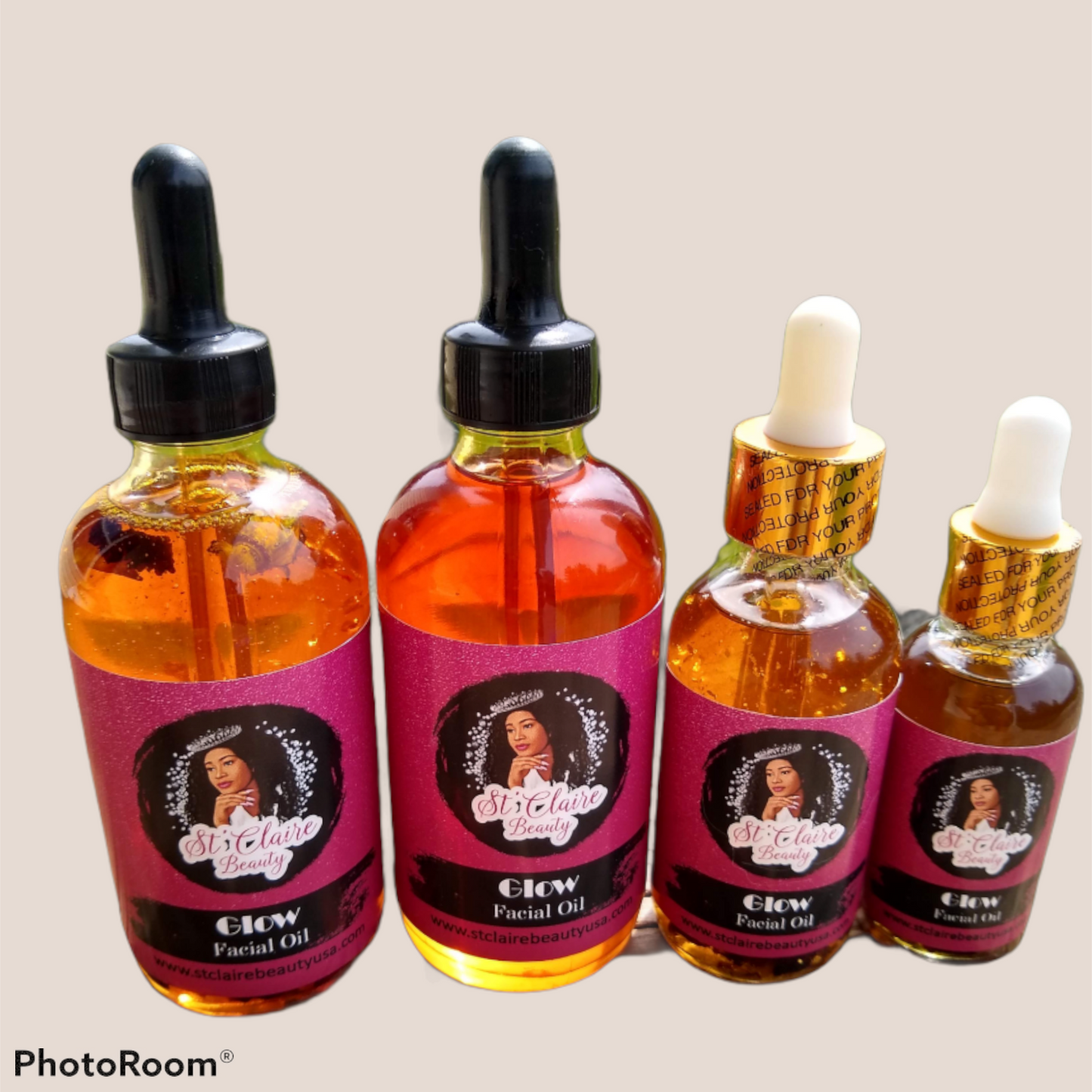 Turmeric Glow Facial and Body Oil  With Rosehip, Sea Buckthorn & 24K Gold Flakes