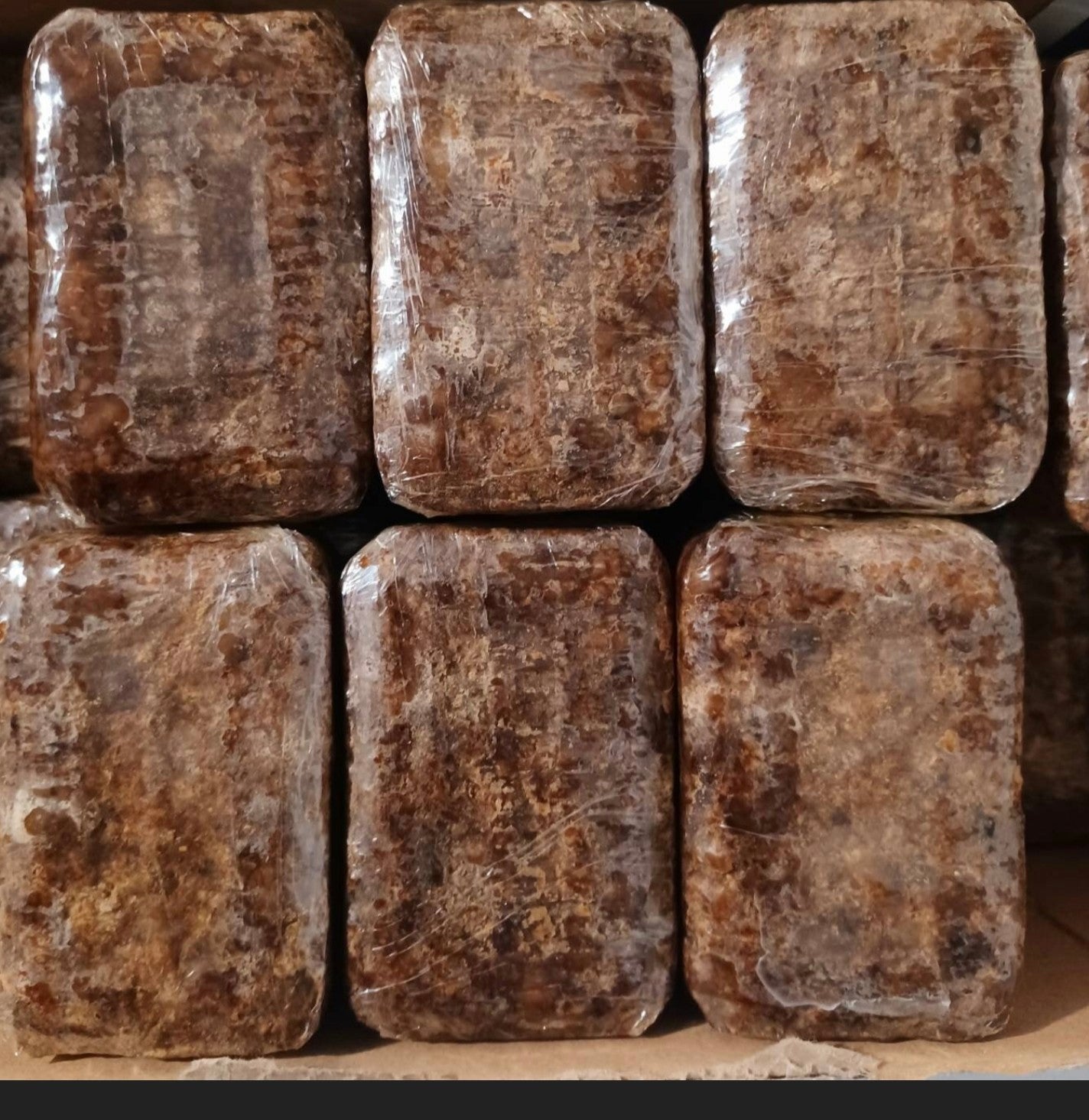 Raw African Black Soap from Ghana 4oz