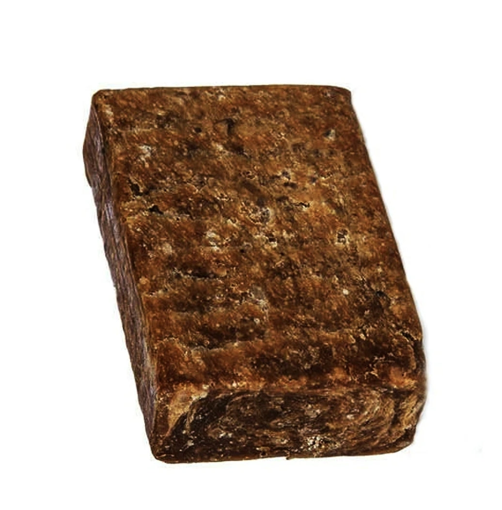 Raw African Black Soap from Ghana 4oz