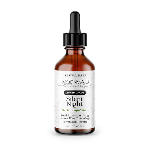 Silent Night | Liquid Herbal Tincture | Passionflower, Motherwort & Wild Lettuce