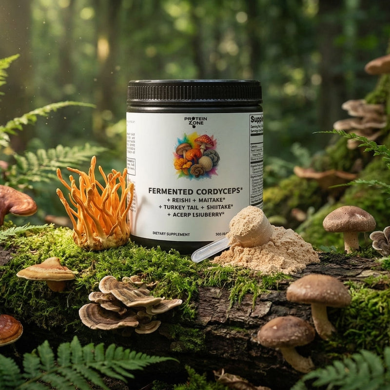 Fermented Mushroom Complex | Organic 7-Mushroom Immunity Blend