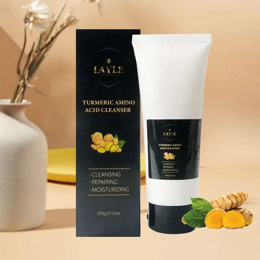 Turmeric & Vitamin C Radiant Cleanser – Deep Hydration Gel ✨🌿