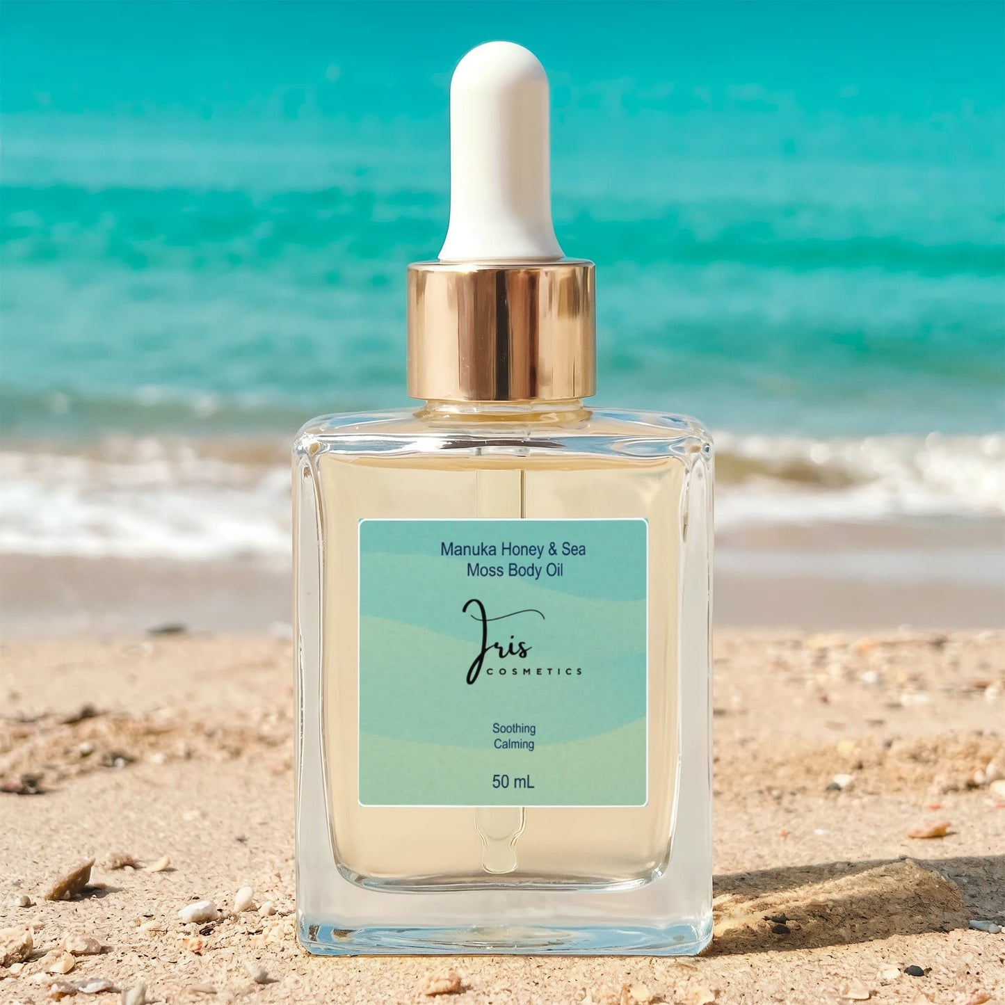 Iris Cosmetics Manuka Honey Sea Moss Post-Shave Oil