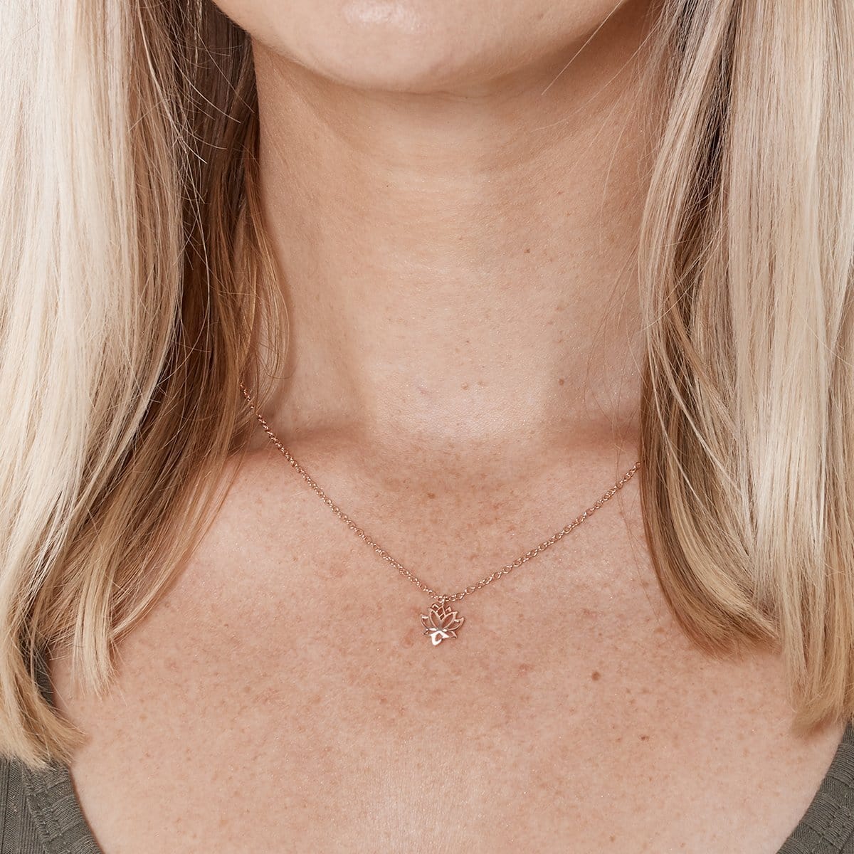 Bonus Mom Lotus Necklace
