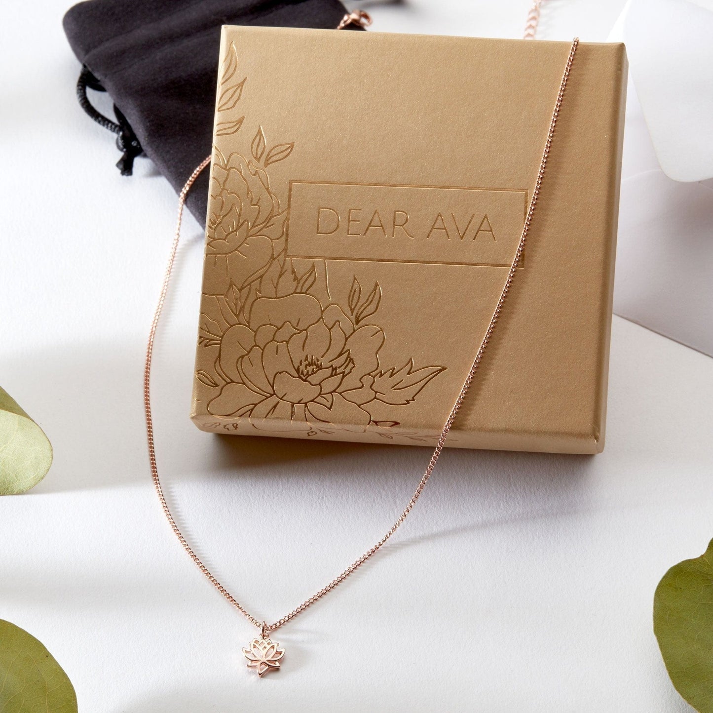 Gifts for Women with Cancer Lotus Necklace