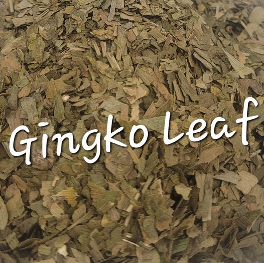 Ginkgo Biloba Leaf | Cut & Sifted or Powder | Maidenhair Tree | 1oz–8oz