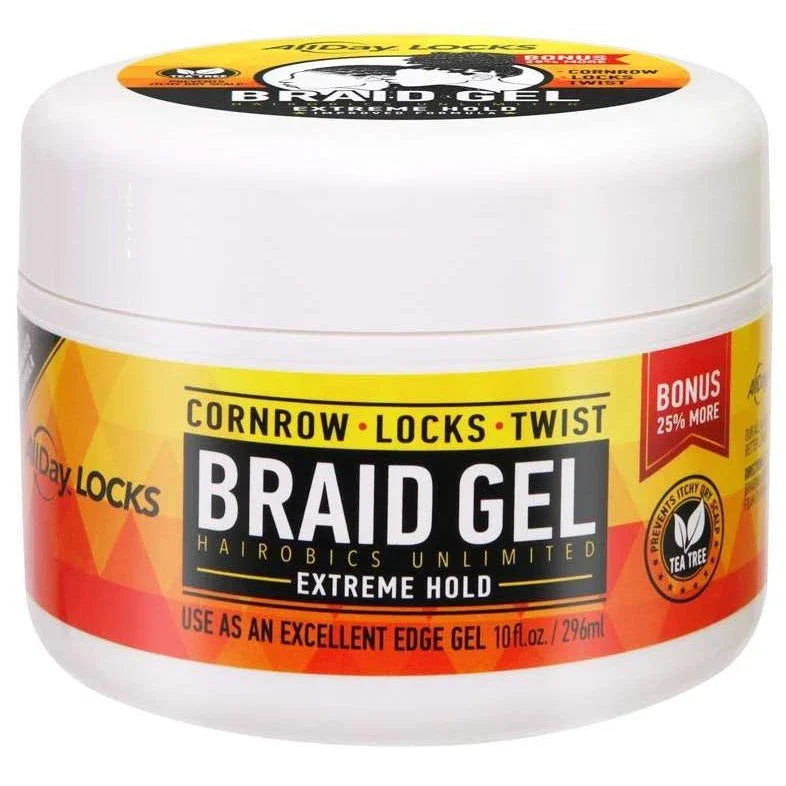 Allday Locks Braid Gel (64 Oz)