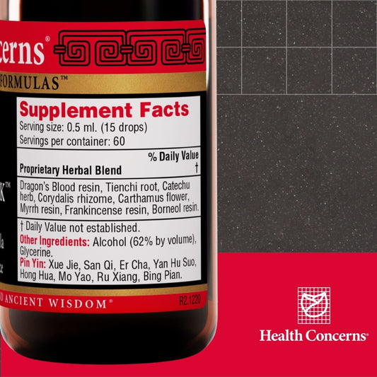 Health Concerns Resinall K - Energy Healing & Regeneration Support Formula - 1 fl oz