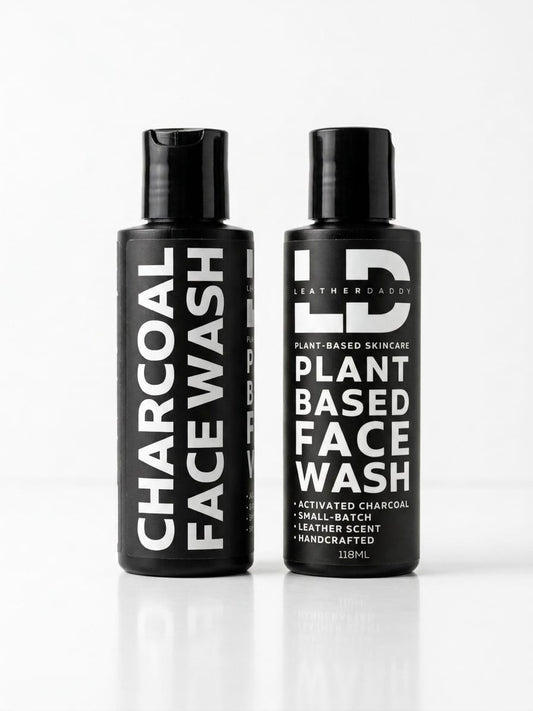 Charcoal Face Wash | LeatherDaddy Skin Co.