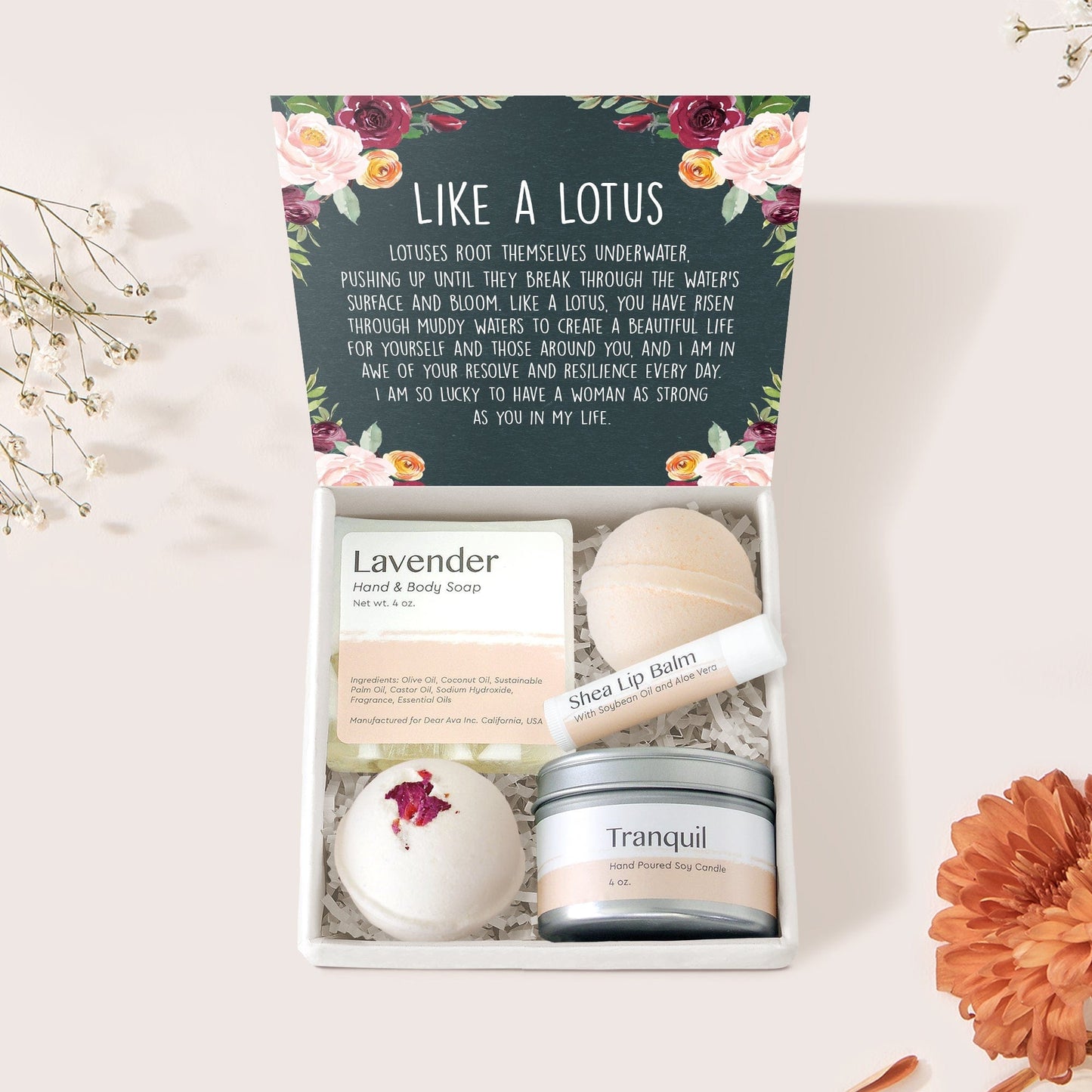 ClearFire Lotus Spa Ritual Gift Box Set