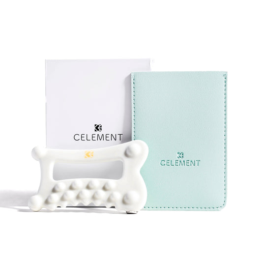White ceramic product with a light blue card featuring 'ClearFire' branding on a white background.