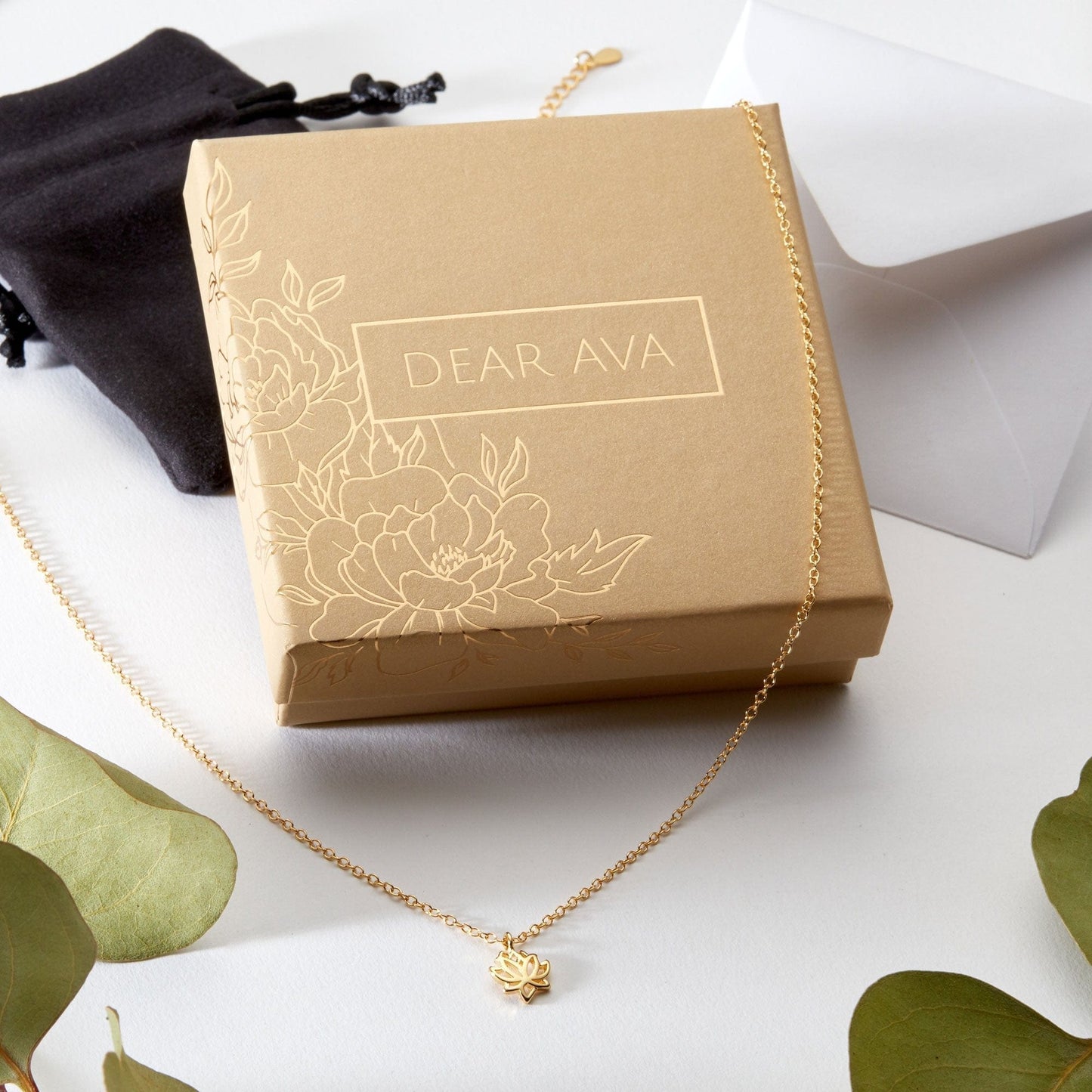 Mother & Daughter Lotus Necklace