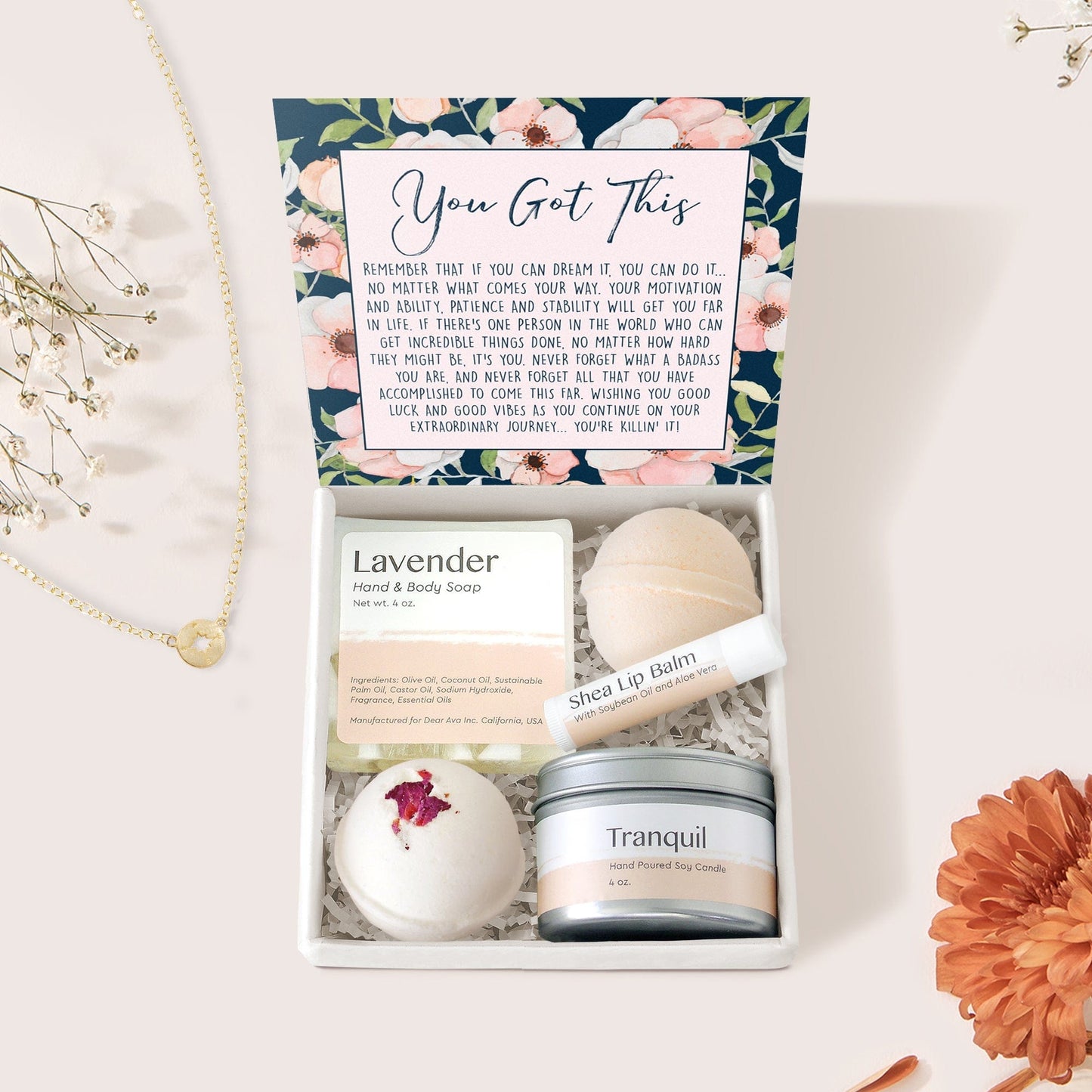 Motivational Spa Gift Box
