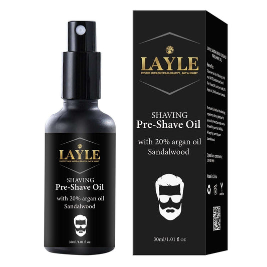Men’s Pre-Shave Oil – Sandalwood & Jojoba Blend