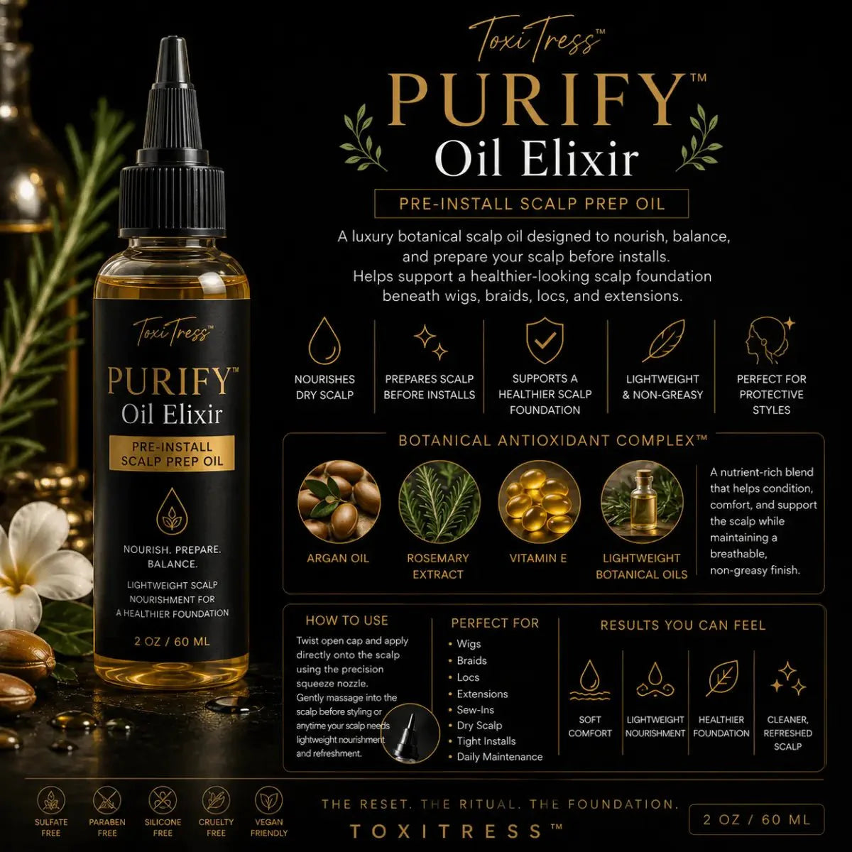 PURIFY™ Oil Elixir™ — Scalp Treatment Oil