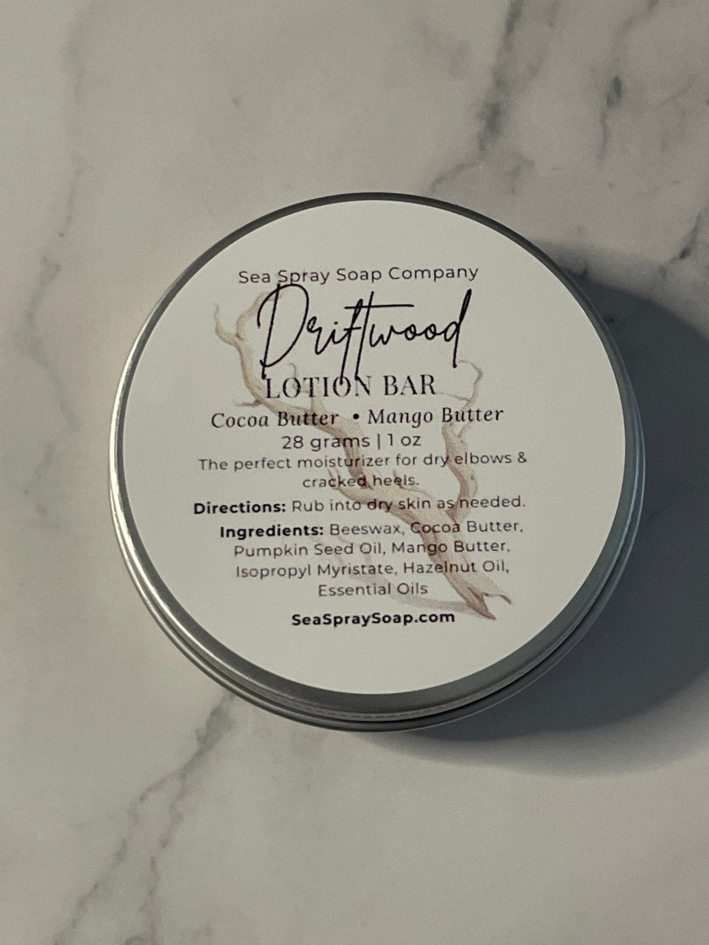 Solid Lotion Bars + Tin